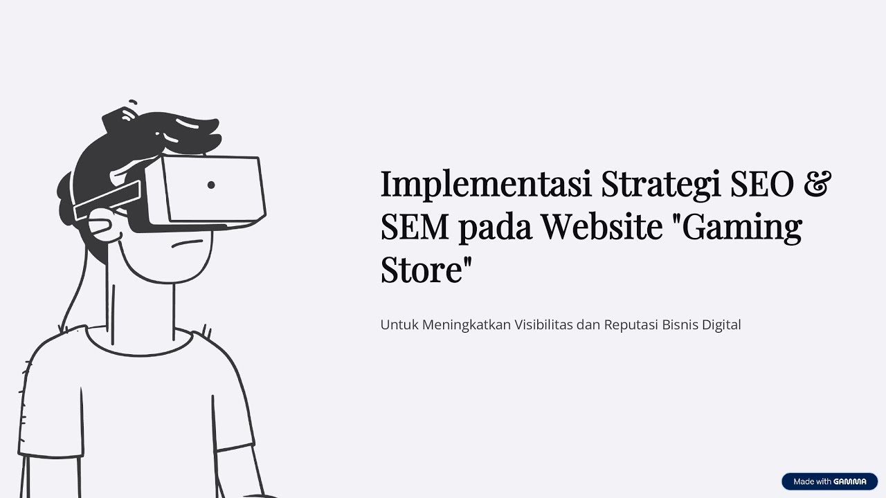 Implementasi Strategi SEO &SEM pada Website "GamingStore"