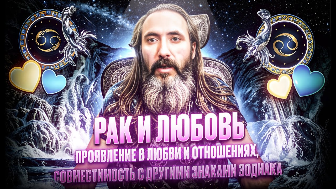Рак и любовь. Любовный гороскоп знака зодиака Рак, проявление в любви и отношениях.