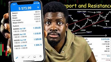 Trading Forex Using Every Trading Strategy That Exists EP3. (Support - Resistance)