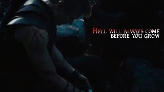 Hell will always come before you grow...  Clint Barton (Hawkeye)