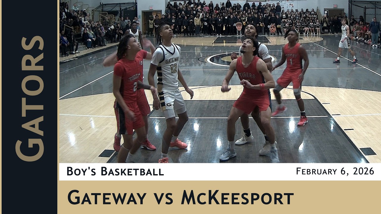 WPIAL Boys Basketball: McKeesport at Gateway - February 6, 2026