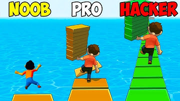 NOOB vs PRO vs HACKER - Shortcut Run - Part #1 | (iOs , Android Gameplay)