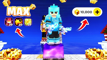 10.000 Gcubes uitgeven in Bedwars! | Blockman Go Bedwars