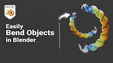 How to Bend Objects in Blender Tutorial for Beginners #blendertutorial #blender3d