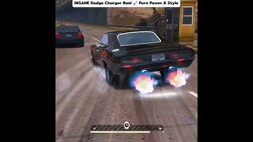 INSANE Dodge Charger Run! Pure Power & Style | NFS Most Wanted 2005 Gameplay #nfsmostwanted #nfs