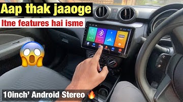 Company का Stereo भी Fail है इसके सामने😱My Swift Got Biggest Android Stereo😍Apple & Android Play