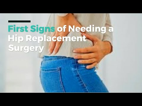 Signs you need a hip replacement