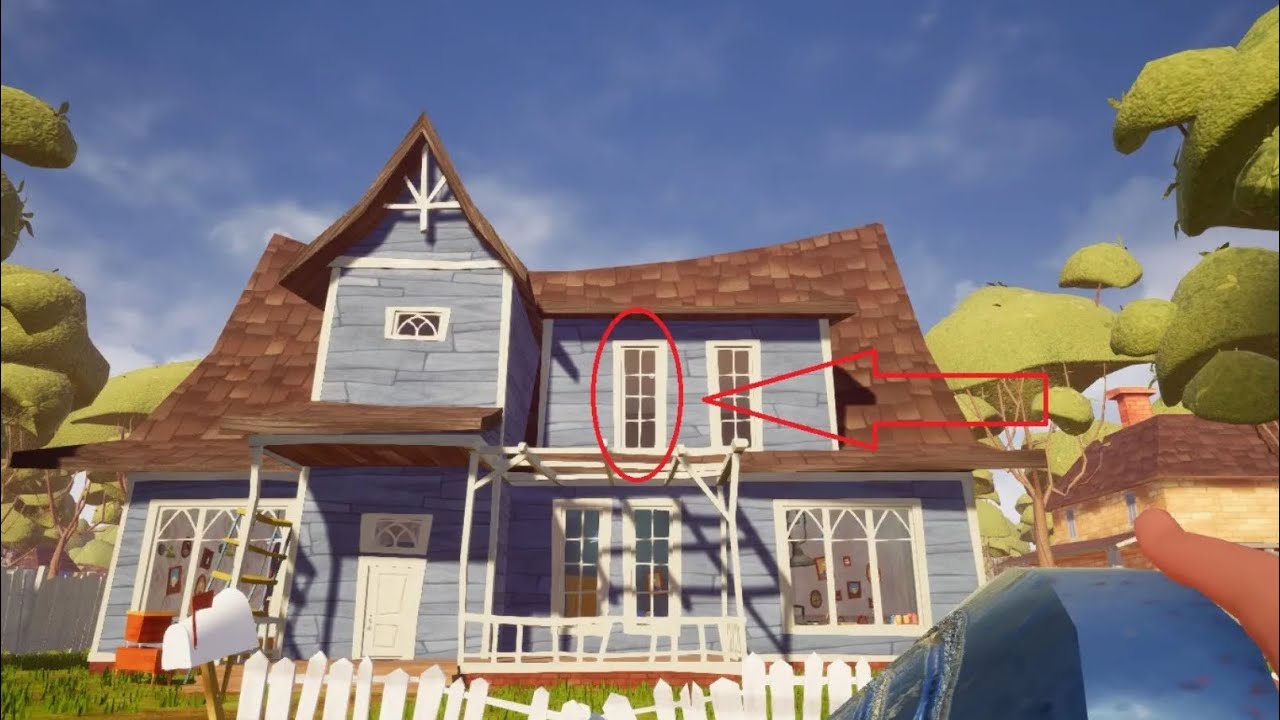 beating hello neighbor act 1