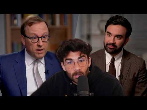 Zohran STUNS Journalists In WILD Interview | Hasanabi reacts