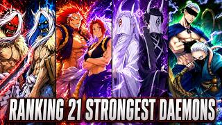 ALL 21 Strongest Daemon Pairs RANKED and EXPLAINED| Daemons of the Shadow Realm, Yomi no Tsugai