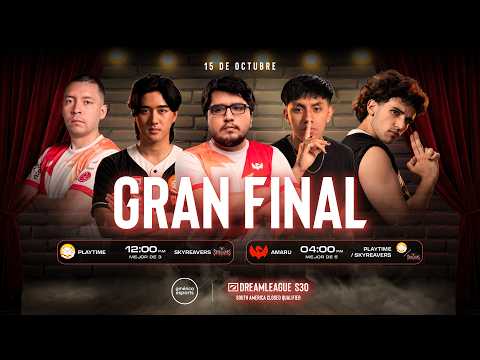 [ES] DreamLeague S30 CQ SA - GRAN FINAL