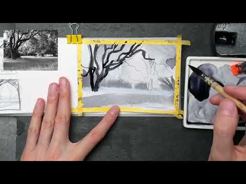 Landscape Sketching Fundamentals: The Power of Value