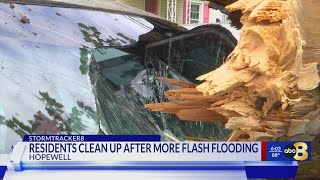Hopewell cleaning up after second damaging storm in a week