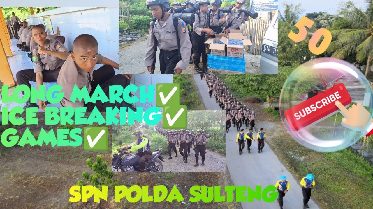 PART III ANGKATAN 50 !! LONG MARCH CERIA TIDAK KENAL LELAH PENUTUPAN DASAR BHAYANGKARA