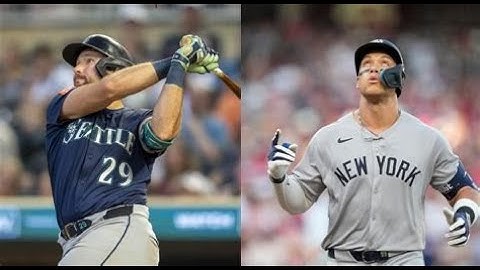 Cal Raleigh vs Aaron Judge AL MVP Race