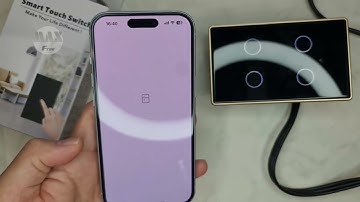 Công tắc cảm ứng wifi Tuya đen viền vàng | shopee 300k