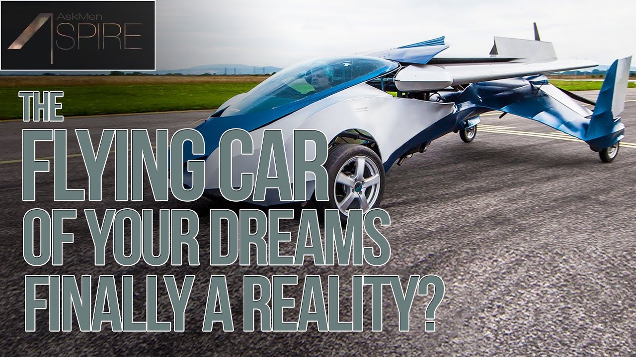 This Flying Car Fits In A Parking Spot And Refuels At Any Gas Station - YouTube