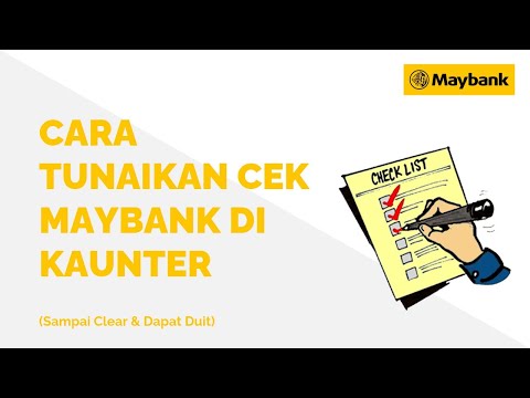 Video: Pada cek apakah nombor cawangan?