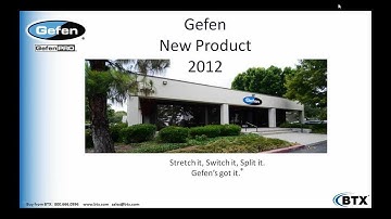 Gefen Product Showcase - Webinar