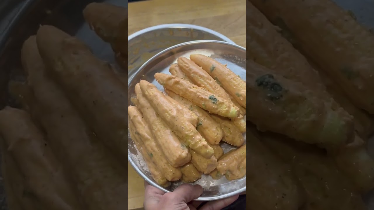 Garlic Fried Rice with crispy BabyCorn Manchurian Bites,superb combination with ultimate taste 👌