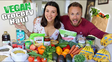 Healthy Vegan Grocery Haul | What We Eat! 🍌🥑🍎🥬