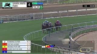 Headed for Om wins Race 4 on Sunday, May 25 at Santa Anita Park