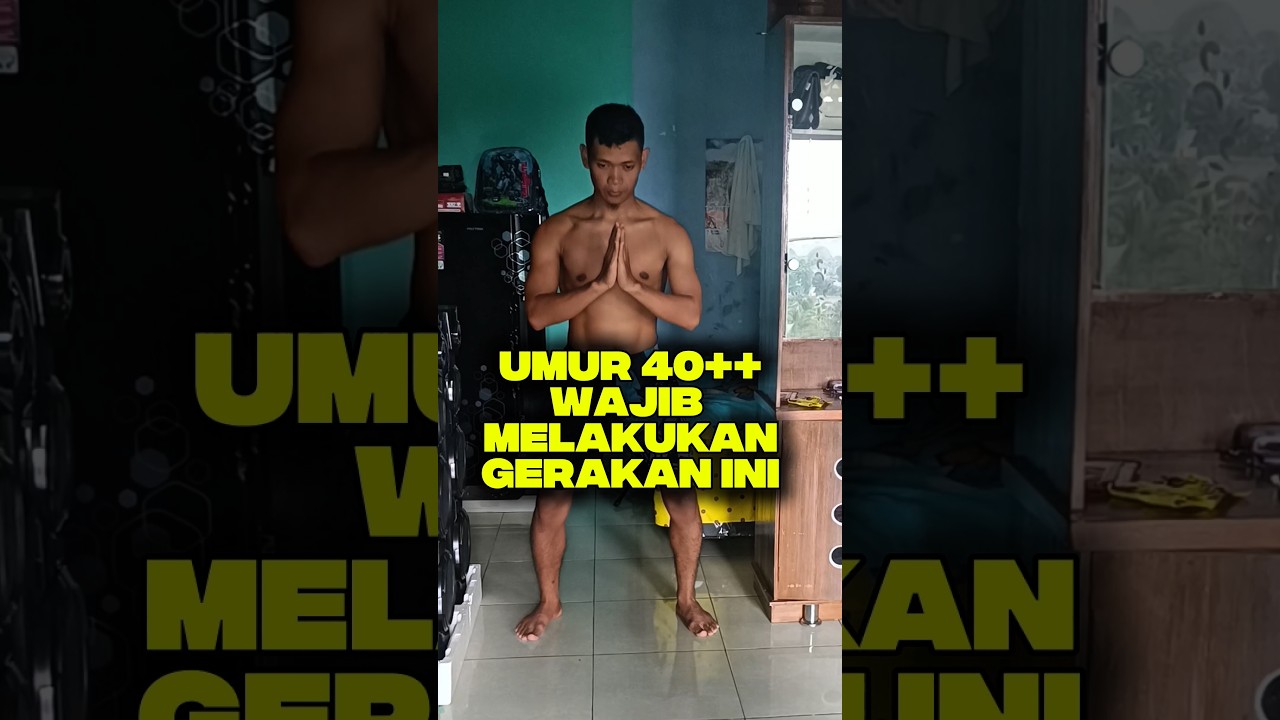 umur sudah 40++? ccoba lakuin gerakan ini.. 