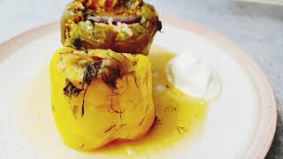 CHICKEN STUFFED PEPPERS, TASTE OF HOME