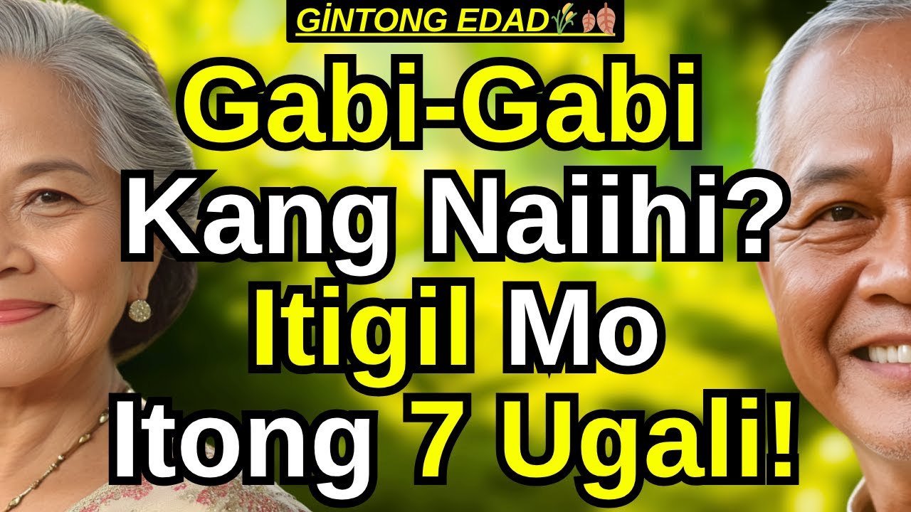 Mga Senior, Tigilan ang 7 Gawain na Palaging Nagpapaihi Tuwing Gabi!