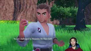 Pokemon Violet Nuzlocke Part 3 Fighting Trainers