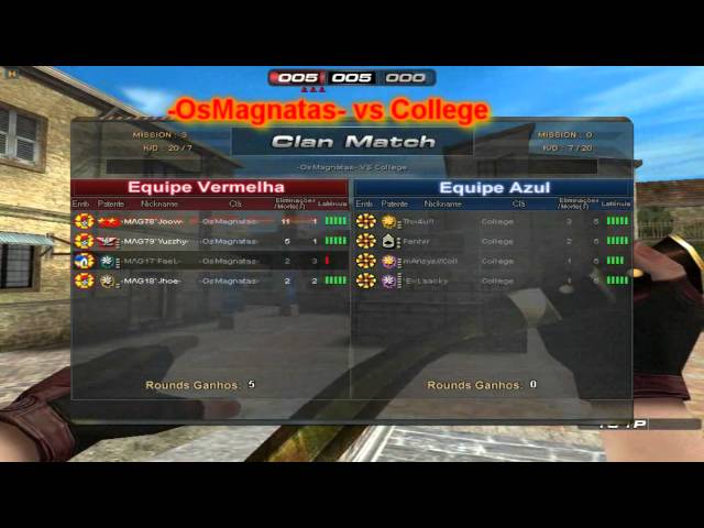 Sudden Attack Brasil -OsMagnatas- vs College 