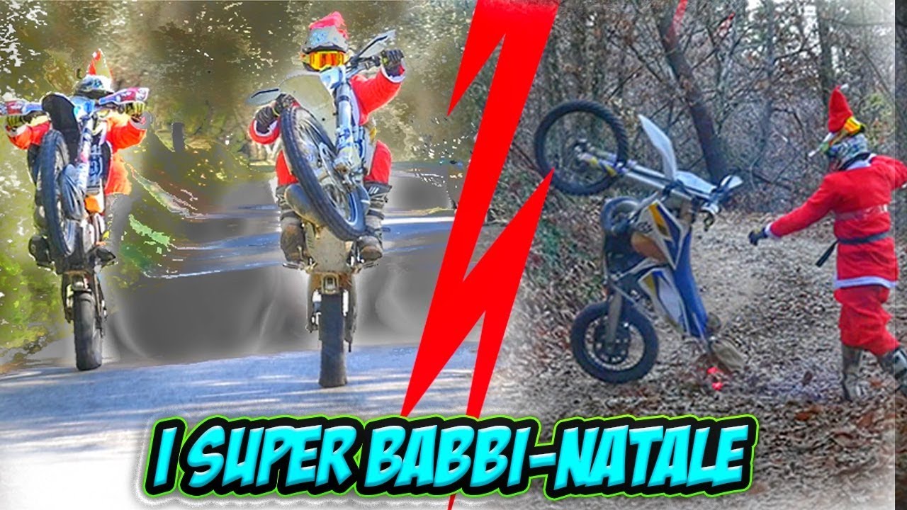Se Babbo Natale Andasse In Moto Youtube