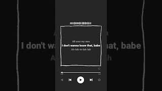 Dont  Edshereen song Slirik Lagu