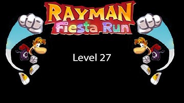Rayman Fiesta Run Level 27 Walkthrough