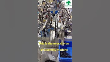Overall view of assembly machine part2 #Shorts