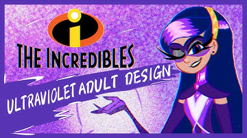 ULTRAVIOLET / ADULT VIOLET DESIGN (THE INCREDIBLES)