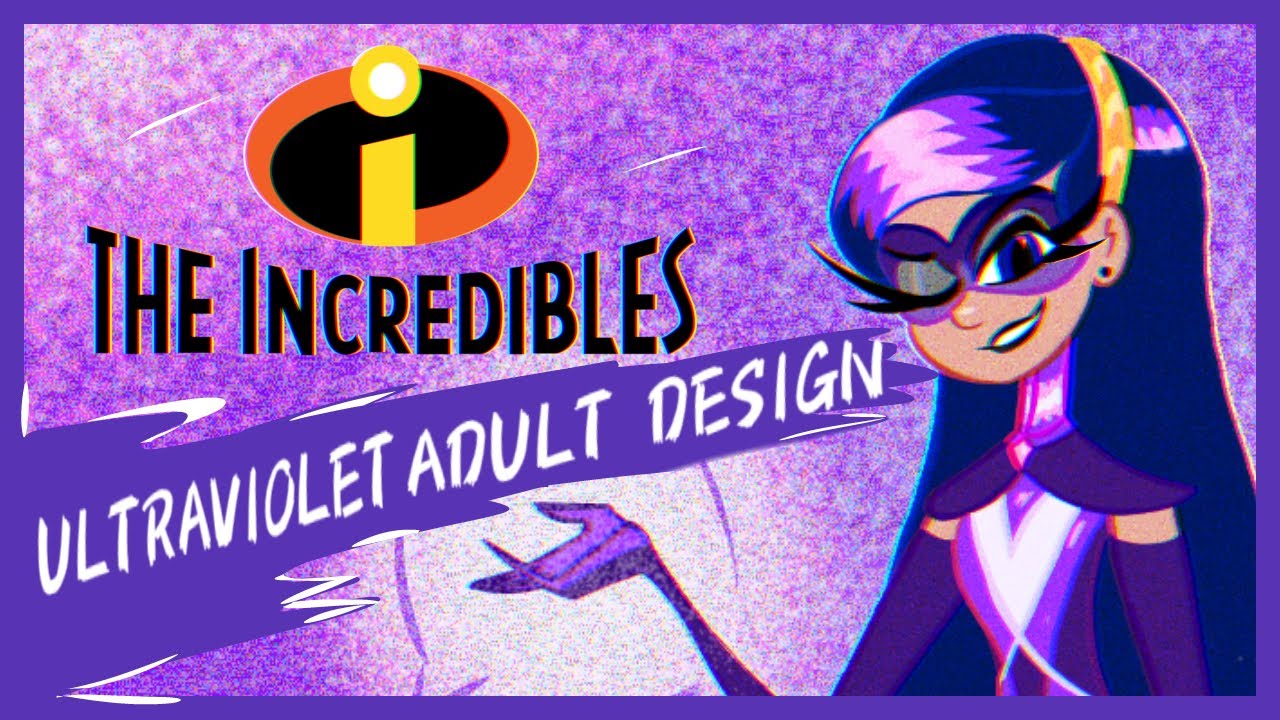 ULTRAVIOLET / ADULT VIOLET DESIGN (THE INCREDIBLES)