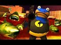 BAT FROG vs ZOMBIE SHARKS - Amazing Frog Halloween Update - Part 161 | Pungence