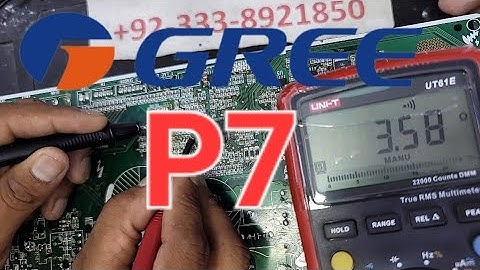 Gree Dc inverter ac P7 error outdoor pcb Dc inverter ac pcb best training center Babar Electronics