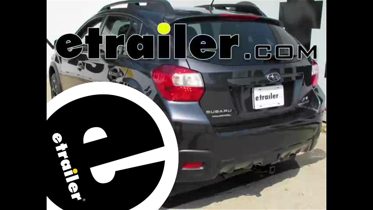 Installation of a Trailer Hitch on a 2014 Subaru XV Crosstrek