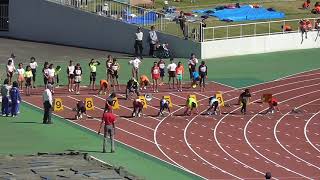 2018 茨城県小学生陸上競技大会 1021 5年女子100m 予選3組