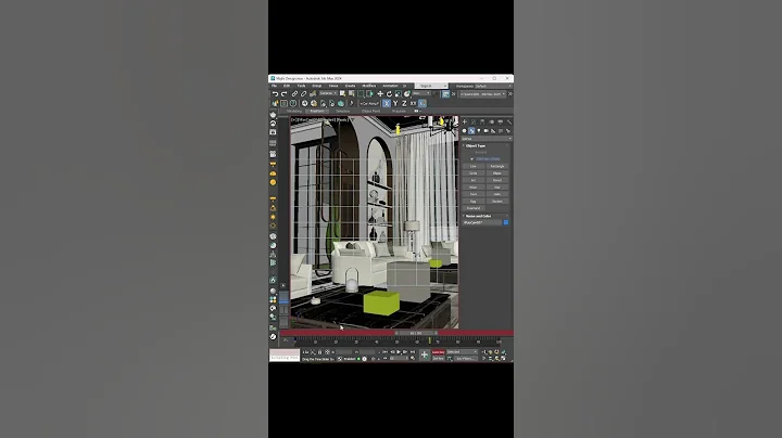How to animate a camera in 3ds max. #3dsmax #3dsmaxtutorial #vray