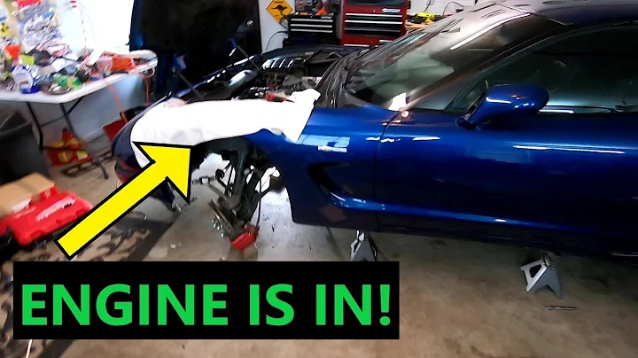 C5 Z06 Corvette Engine Install Update