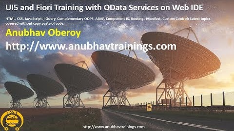 SAP UI5 and Fiori Demo Session