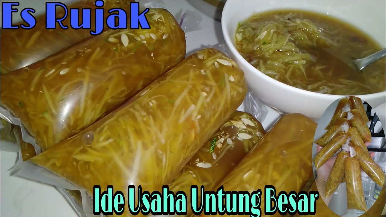 Es Rujak Ide Usaha Untung Besar Di Rumah - YouTube