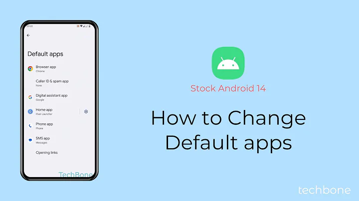 How to Change Default apps [Android 14]