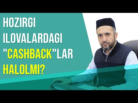 Hozirgi ilovalardagi 'cashback'lar