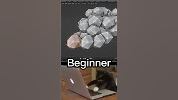 By lose a part in blender #blender #3dmodeling  #shorts  #noobvspro  #cgi