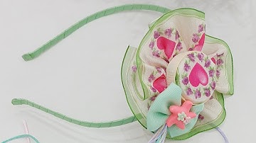 Hướng dẫn cách làm kẹp tóc vám cài tóc 2 trong 1 - Handmade by Vân Kim