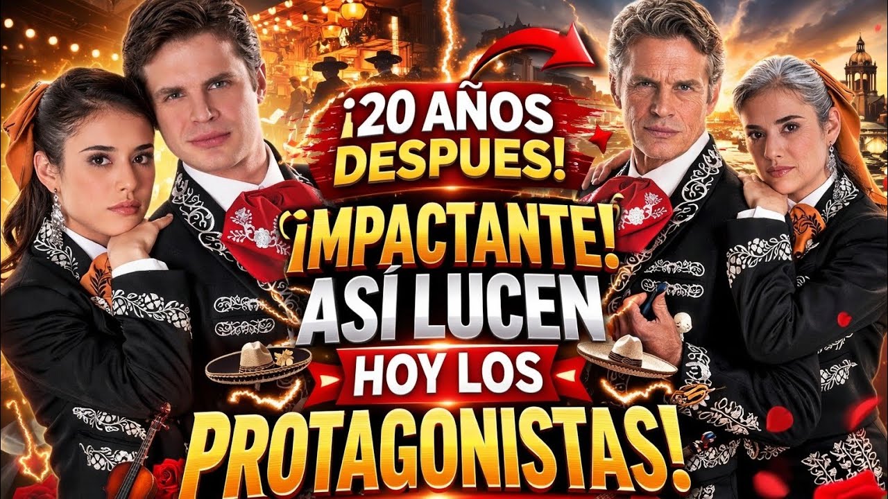 👉 ¡20 AÑOS DESPUÉS! Así lucen HOY los actores de La Hija del Mariachi 😱